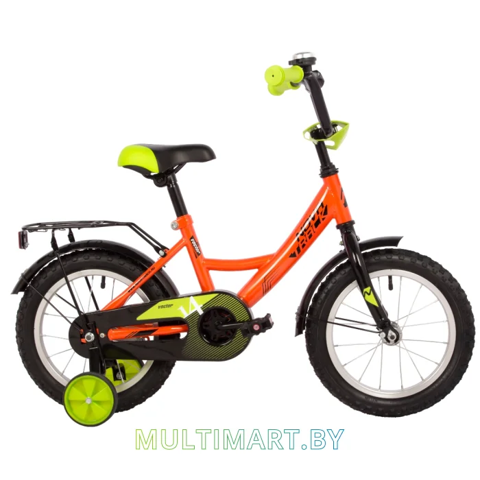 Детский велосипед Novatrack Vector 143VECTOR.OR22 (оранжевый, 2022)